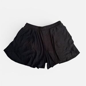 NWT New OLD NAVY Black Flowy Butterfly Athletic Shorts Girls XXL 18